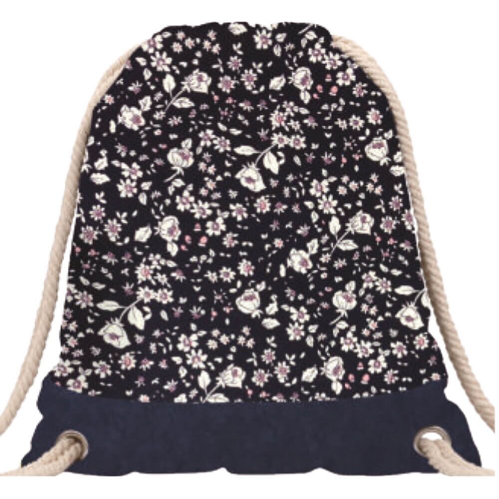 2020-123-044-Turnbeutel-Navy-Rose Turnbeutel Navy Rose 044 von Goldline