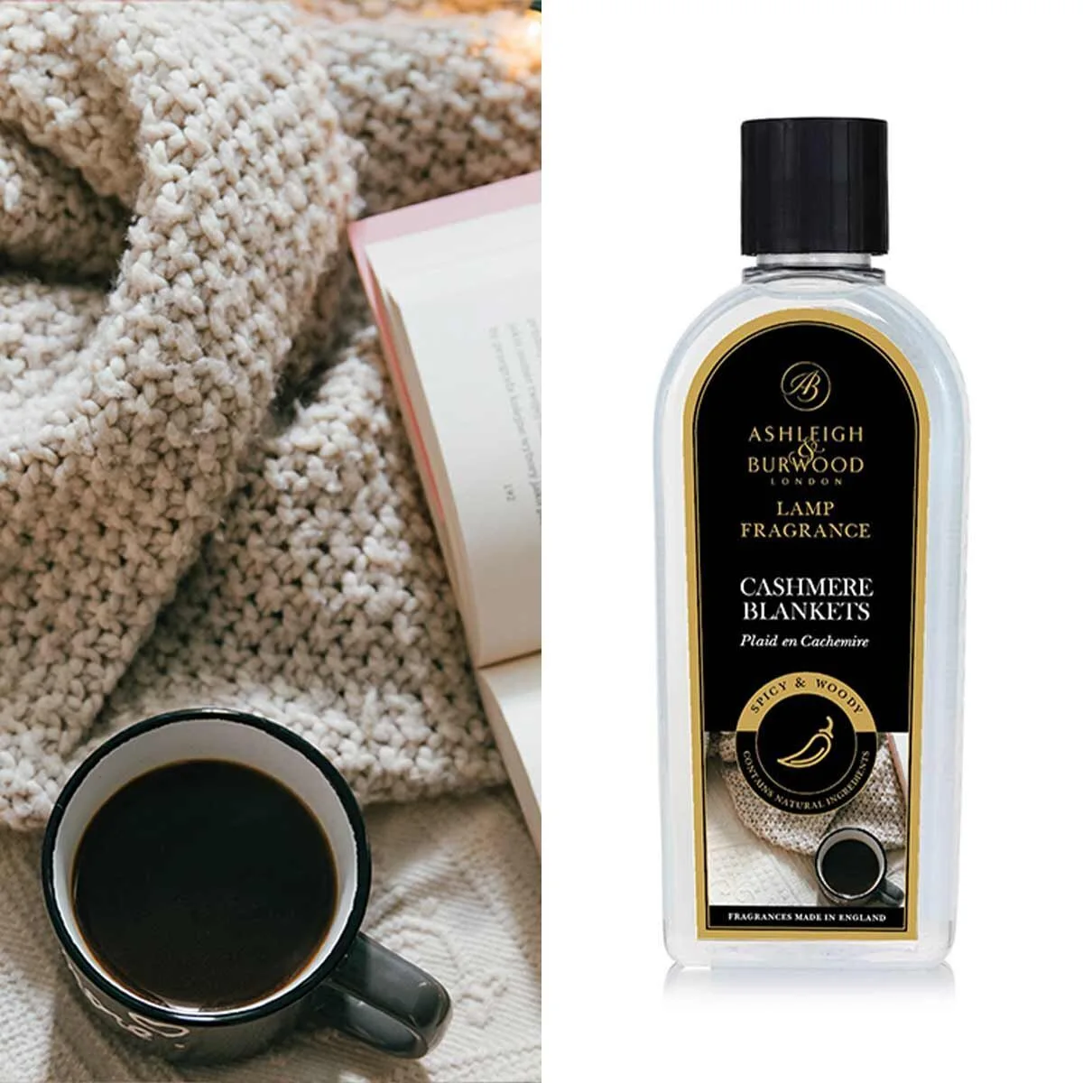 PFL5052 Cashmere Blankets 250ml Duftlampenöl Nachfüller