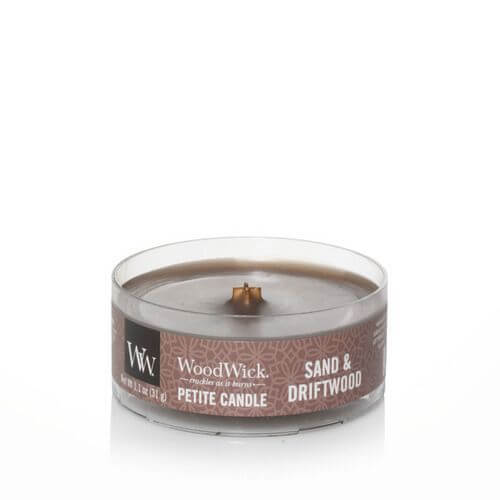 Sand & Driftwood Petite Candle 31g von Woodwick 