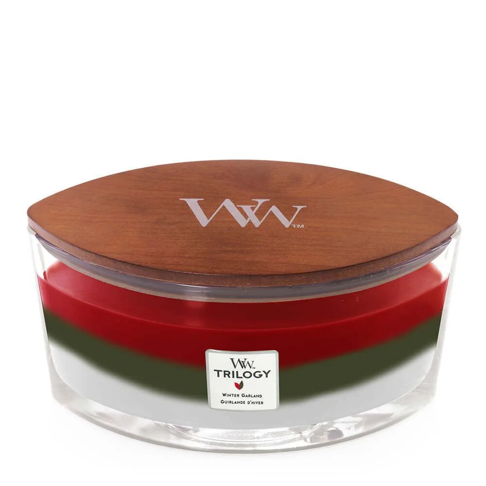76969E_lid Winter Garland 454g von Woodwick