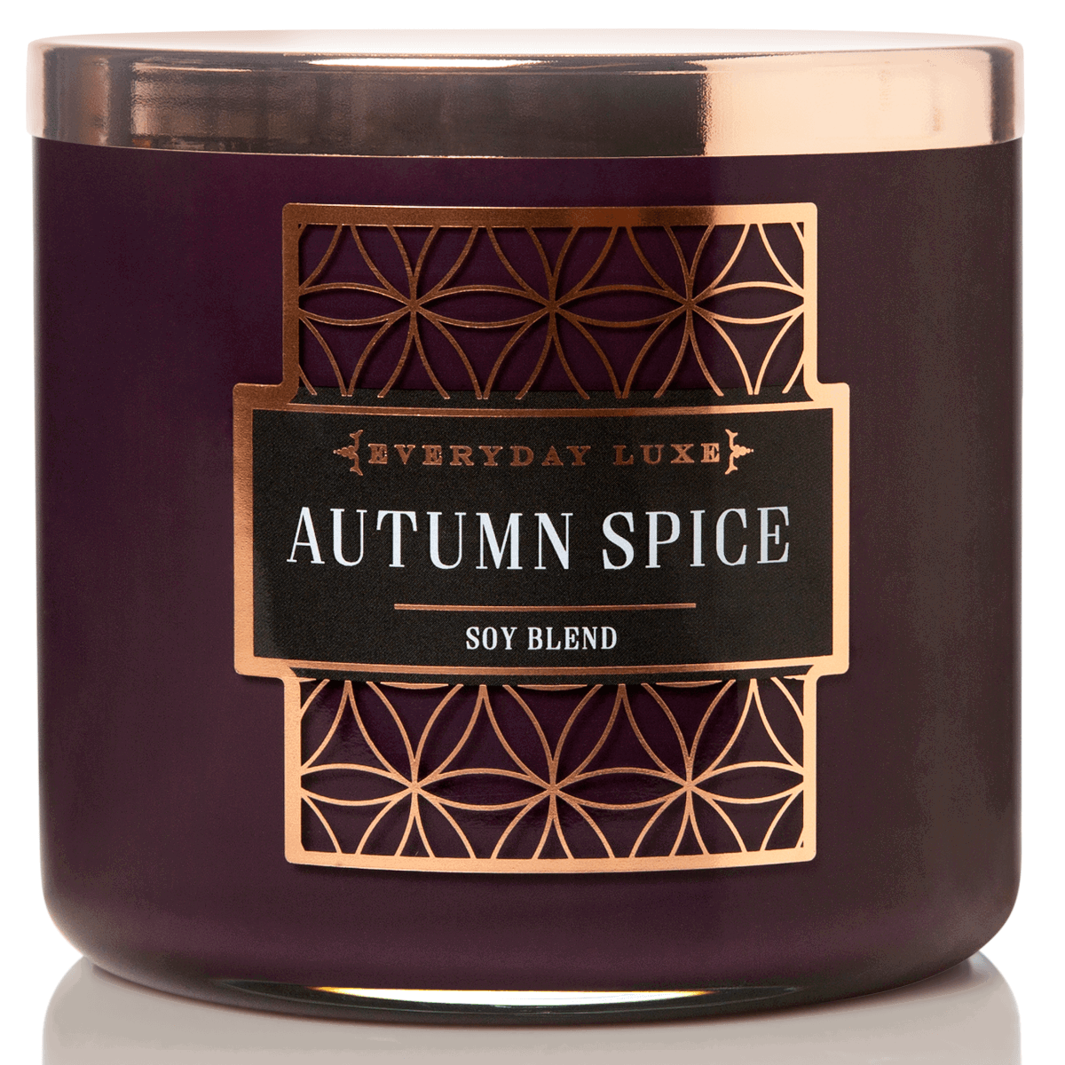 Duftkerze Holzdocht Autumn Spice Purple - 411g