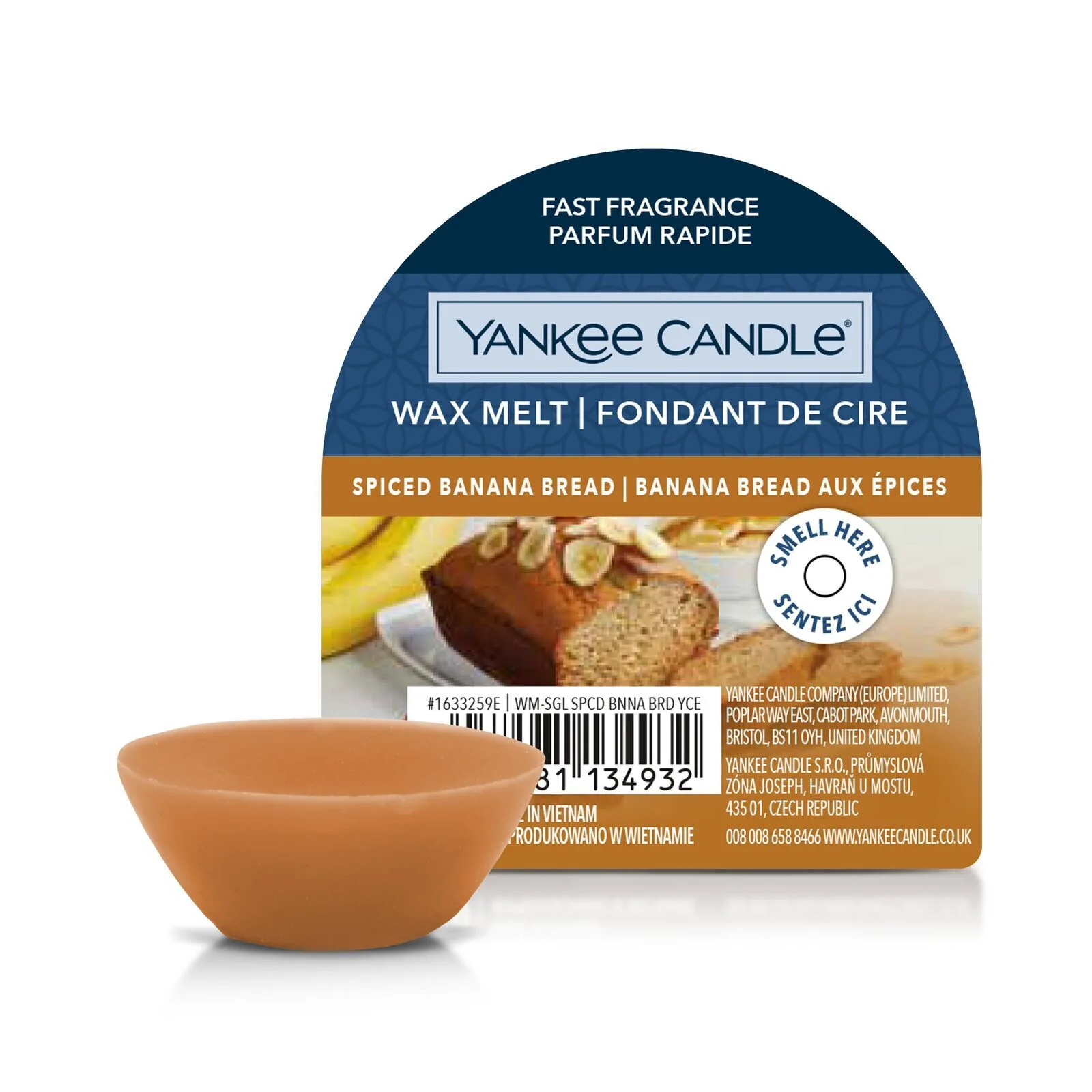 Spiced-Banana-Bread_WAX-MELT1 Spiced Banana Bread Wachsmelt 22g