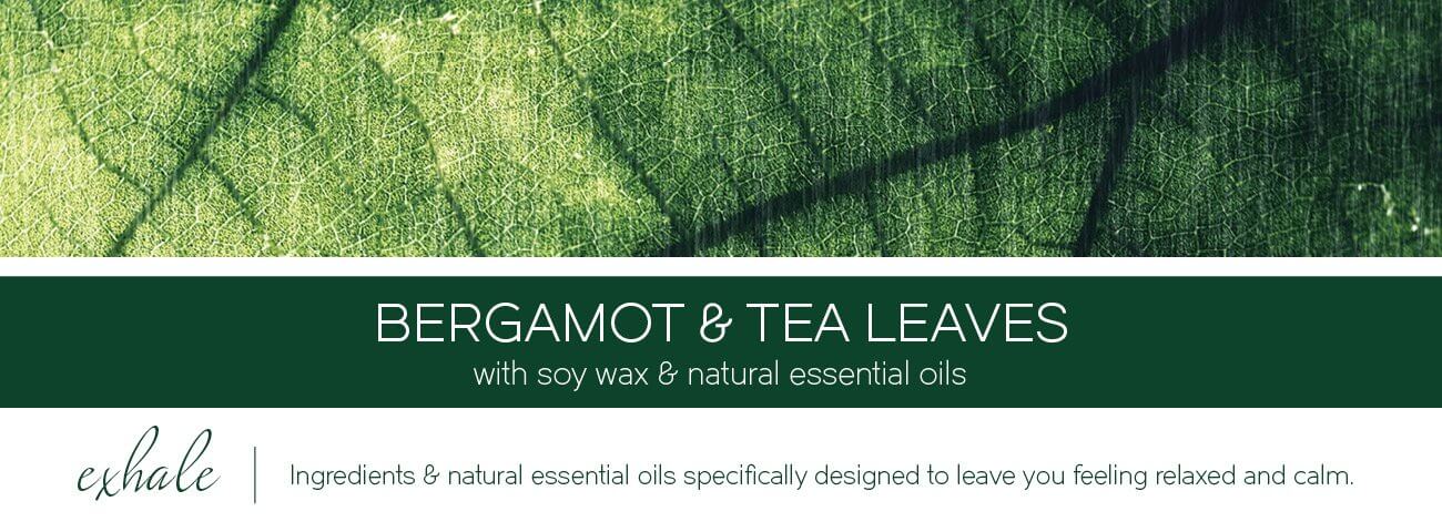 EXHALE Bergamot & Tea Leaves 411g (3-Docht)