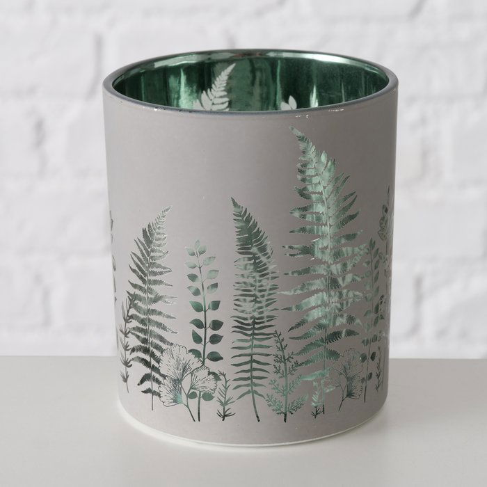 Windlicht Botanica 10cm grau