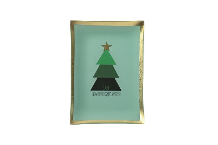 Love Plates Deko Teller Oh Tannenbaum