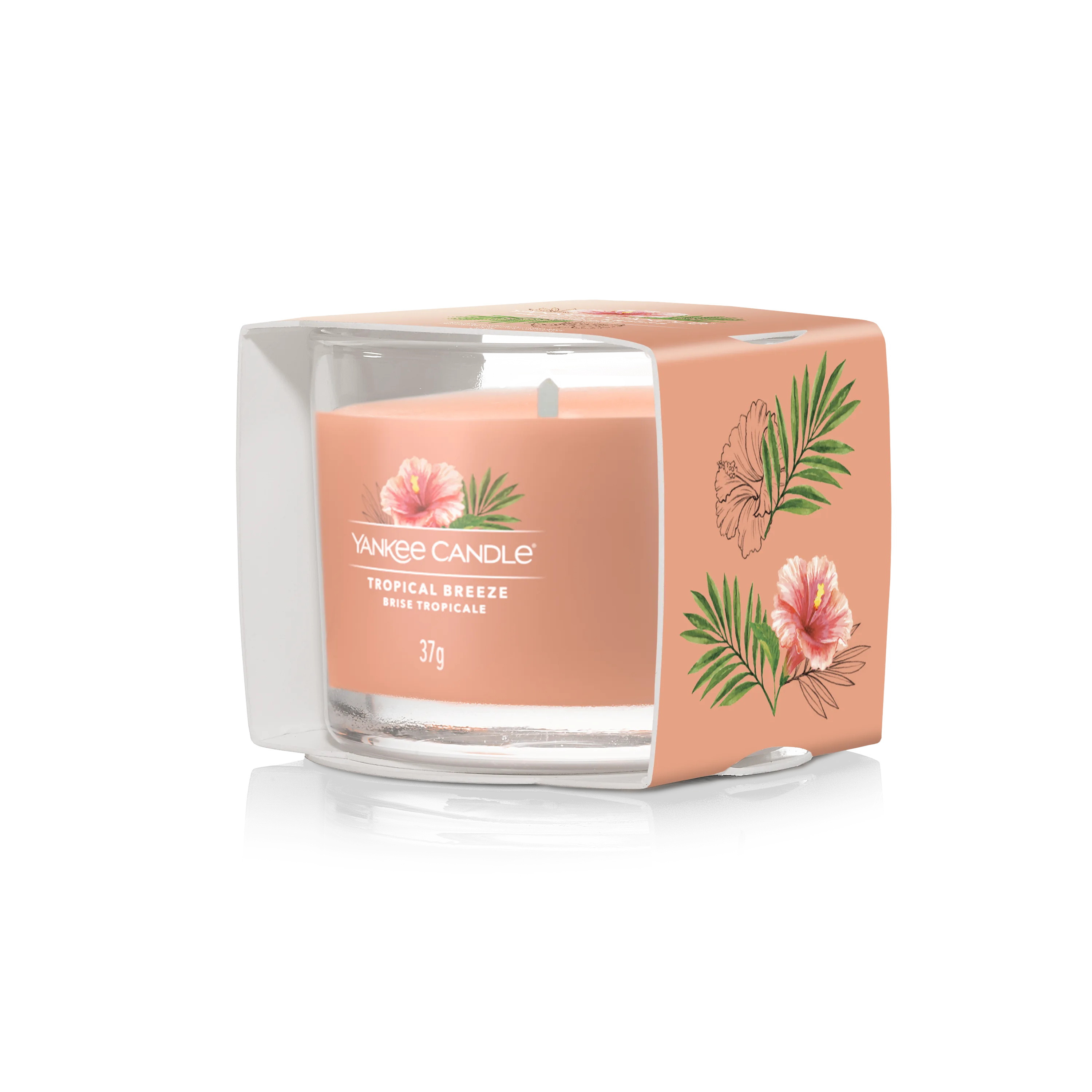 Single-Filled-Votive_Angled_Tropical-Breeze Tropical Breeze 37g