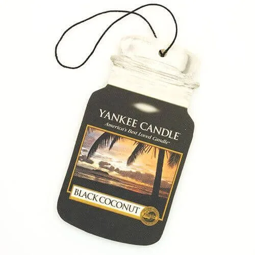 1295691 Black Coconut Car Jar Single