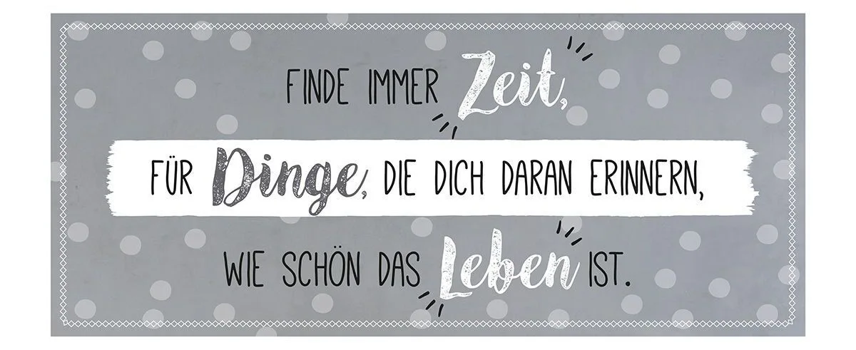 69145_1_2zeit Deko Schild Weisheit Variante 1