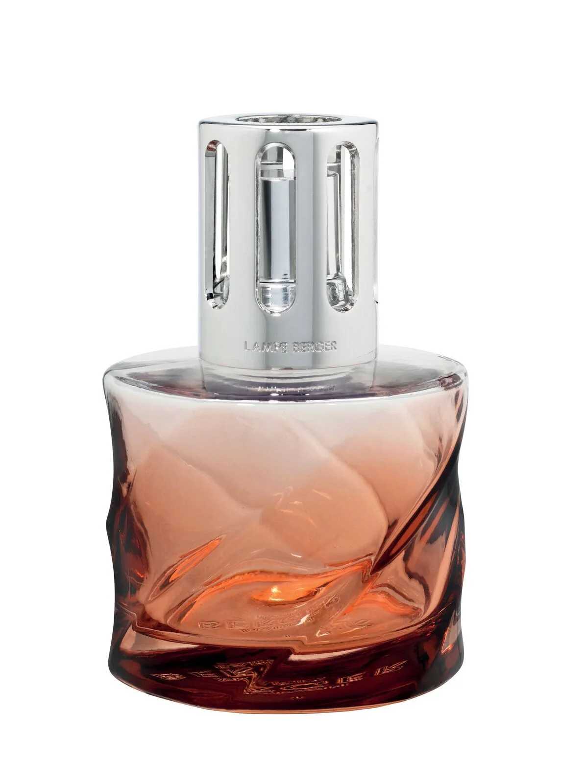 4780_LAMPE_SPIRALE_ROSE-AMBREE Spirale Bernstein - Knackiger Rhabarber