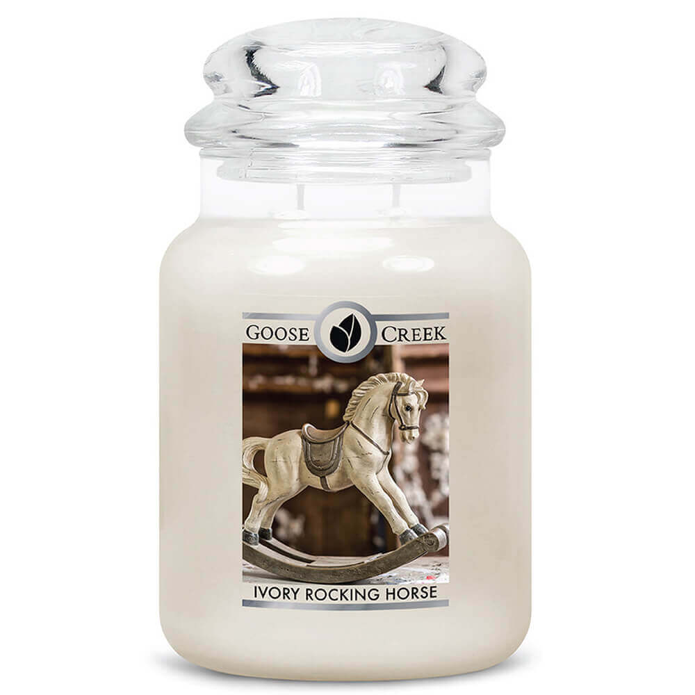 Ivory Rocking Horse 680g von Goose Creek Candle 