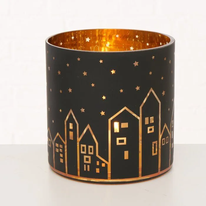 Einzelbild-Cr3KhupG-large Windlicht Little Town 15cm schwarz