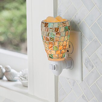 Sea Glass Duftlampe für die Steckdose