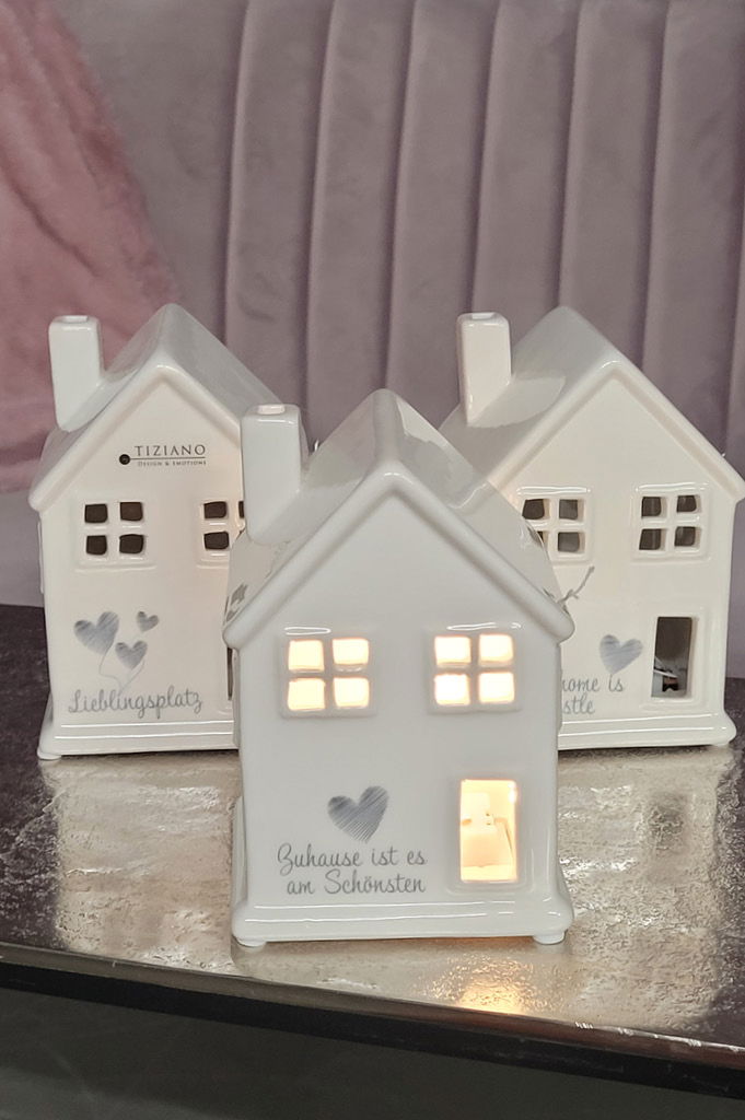 Haus Portofino 12cm Lieblings LED creme