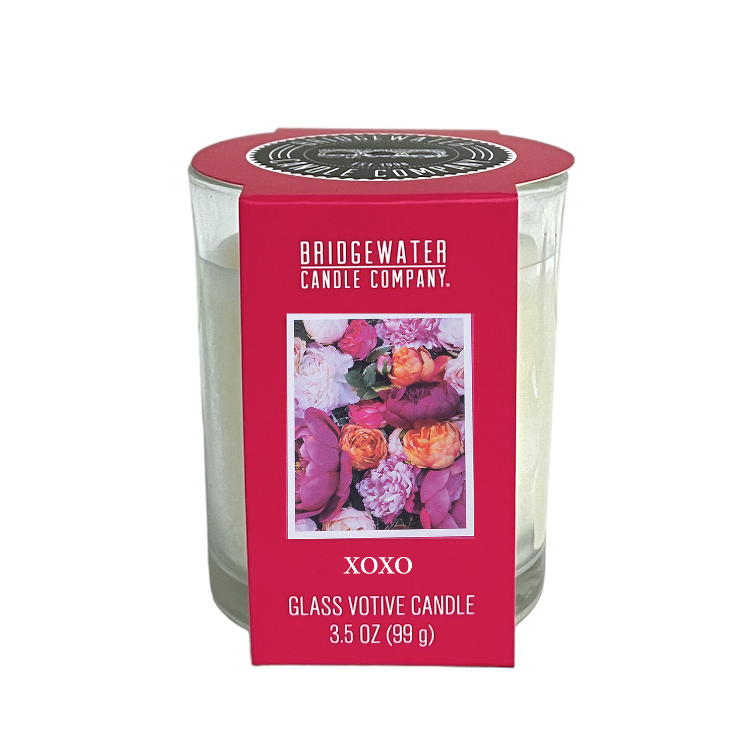 XoXo Glasvotivkerze 99g XoXo Glasvotivkerze 99g