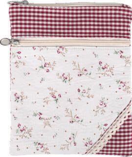 NL2020297 Patchwork Crossbag 177-028 (Red Nature)