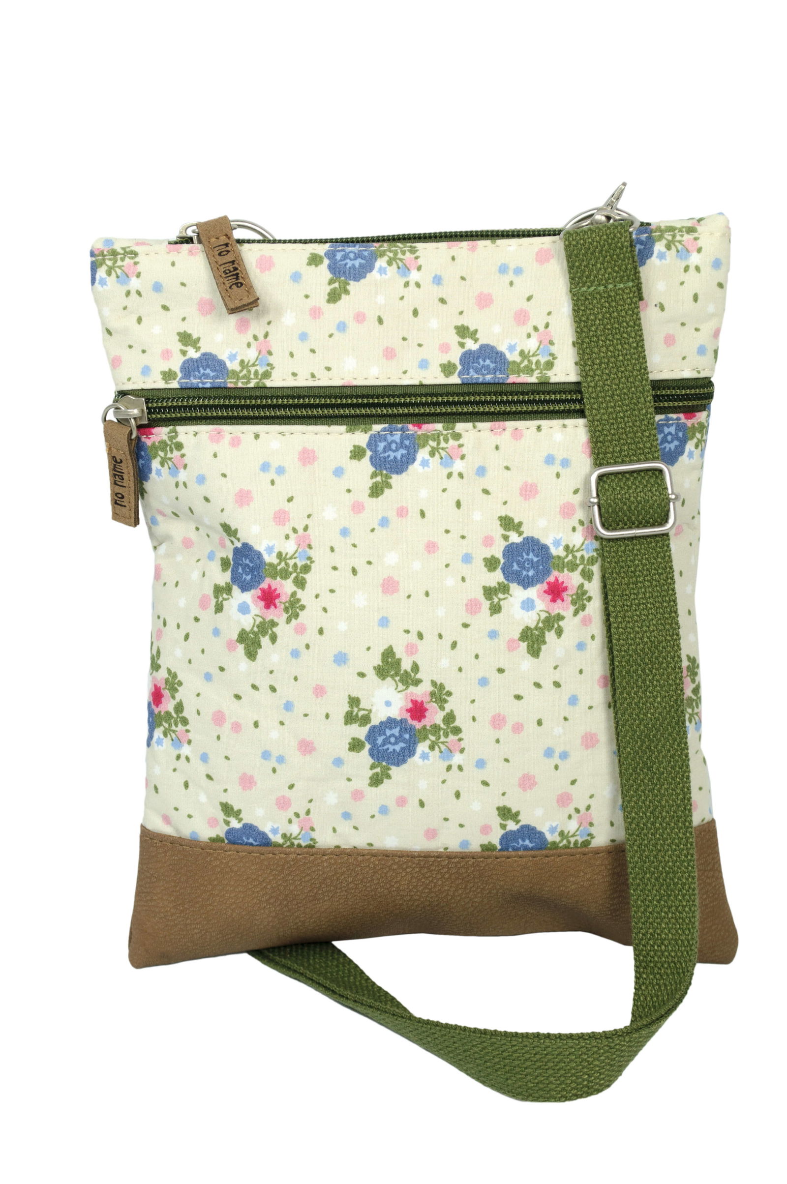 Crossbag Flowers beige 701