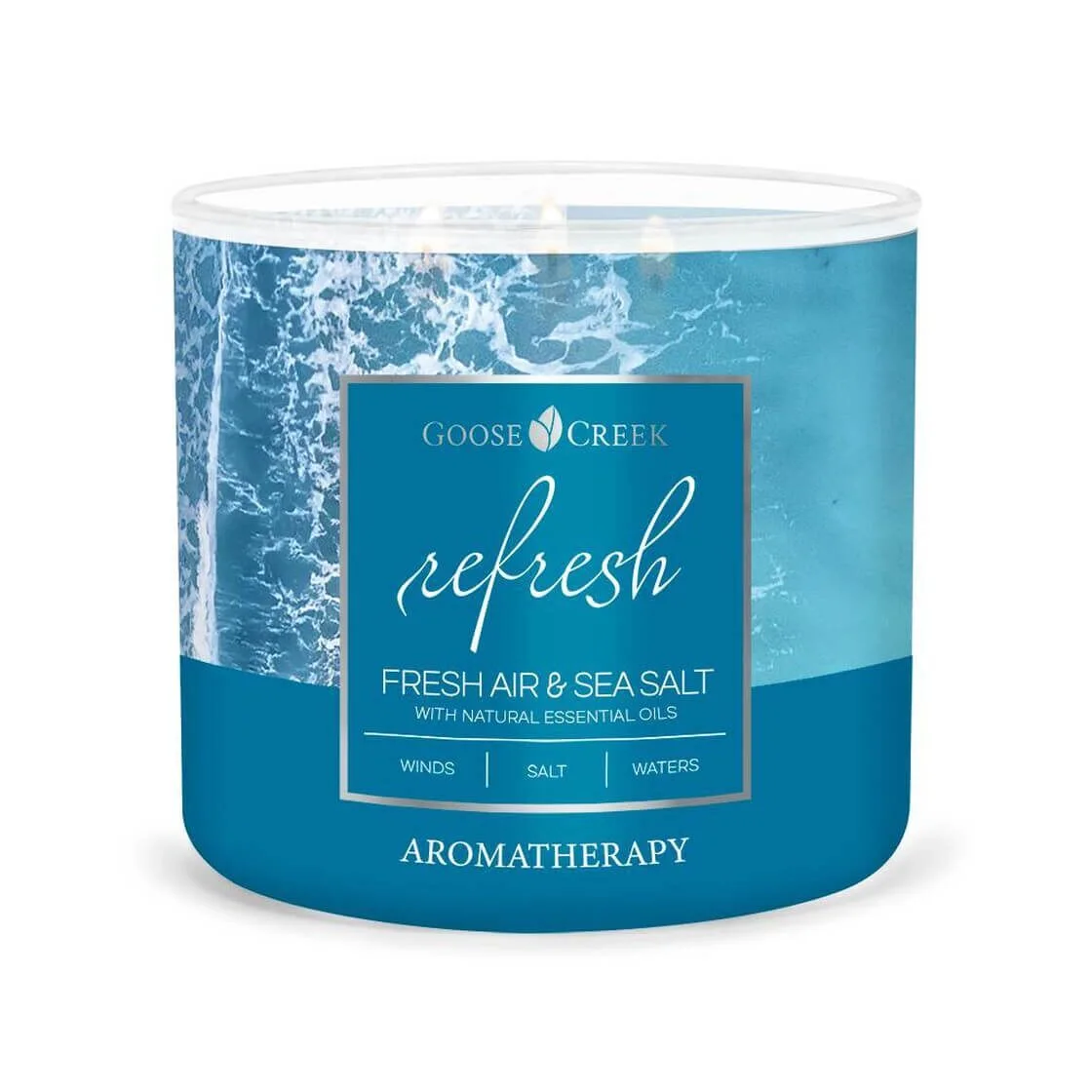 fresh-air-sea-salt-refresh-3-docht-kerze-411g REFRESH Fresh Air & Sea Salt 411g (3-Docht)
