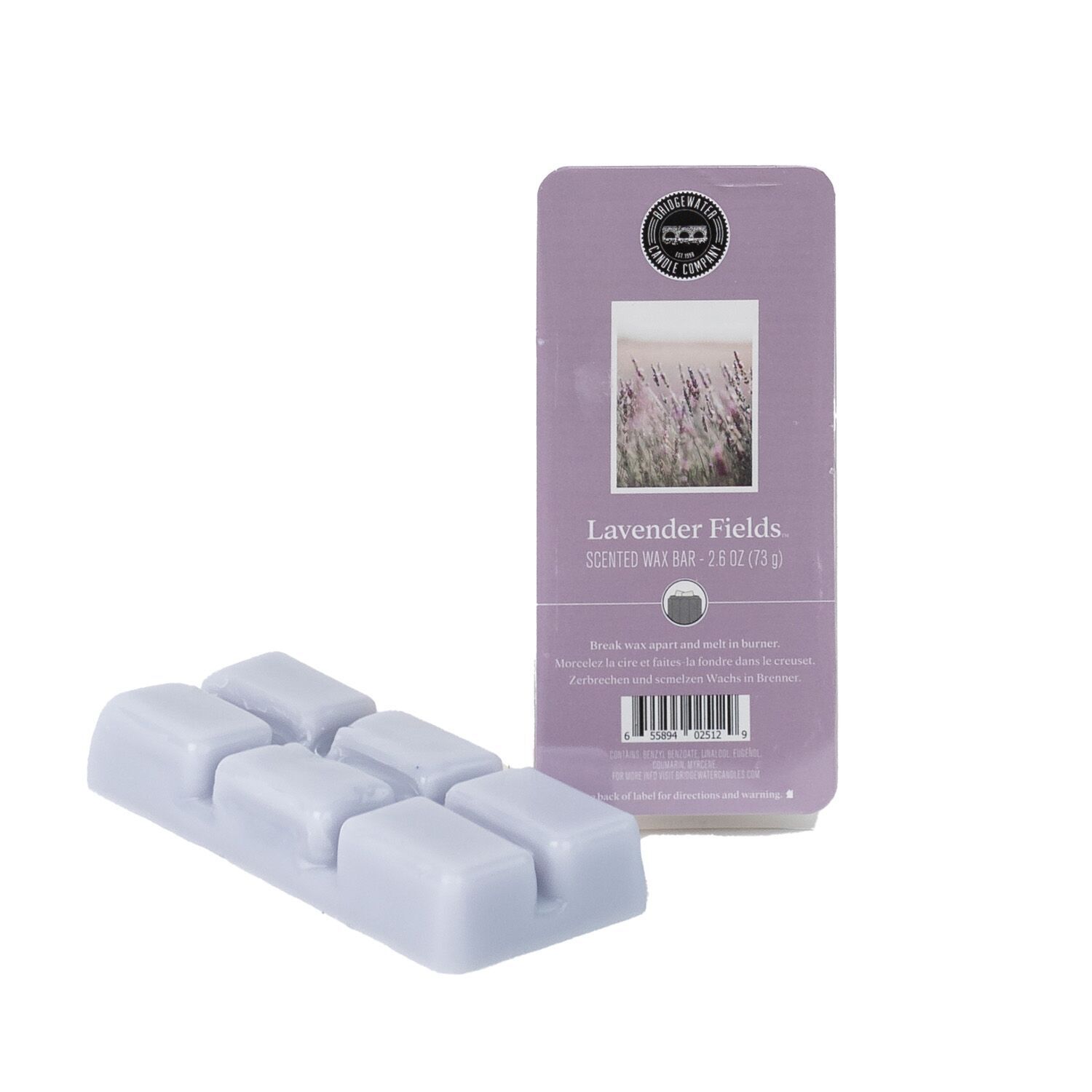 202406_01 Lavender Fields Wax Bar 73g