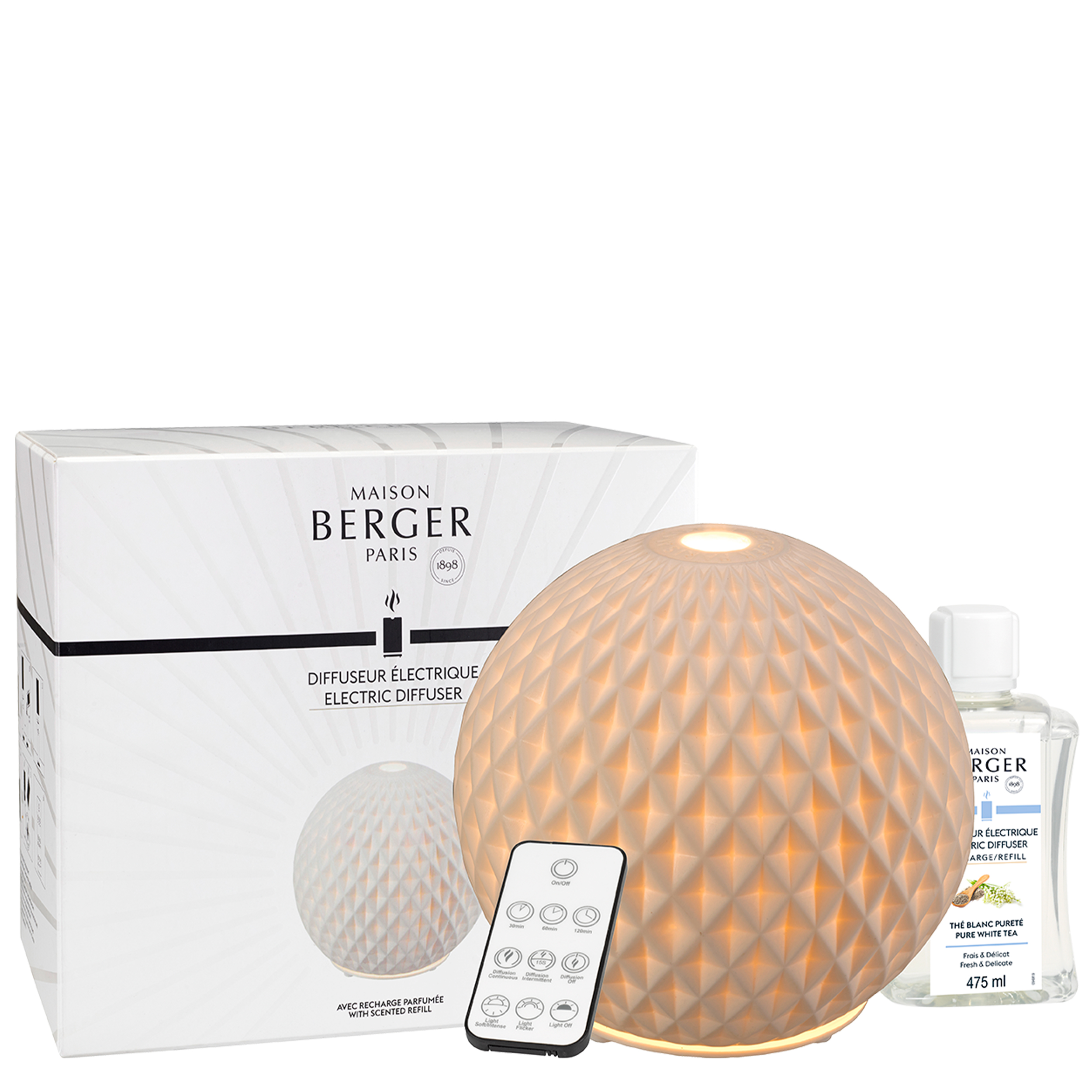 SPHÈRE - Zauber der Vanille Elektrischer Aroma Diffuser SPHÈRE - Zauber der Vanille Elektrischer Aroma Diffuser