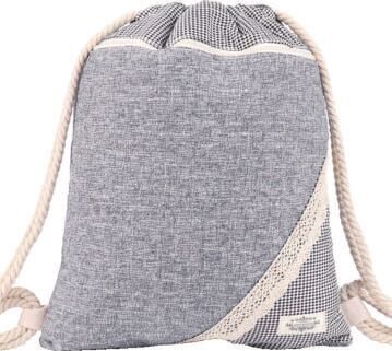 NL2020321 Northlux Patchwork Turnbeutel 177-032 (Grey Checkered)