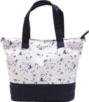 Patchwork Handtasche 177-63 (Nature Navy)
