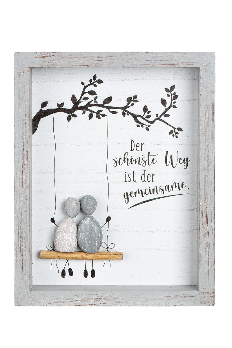 Steinbild Liebe Variante 2