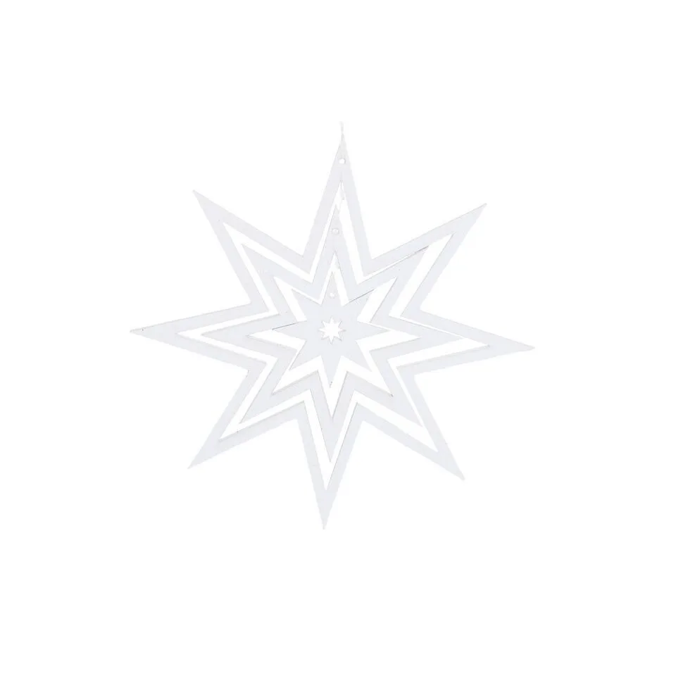 i-S7GFc88-X2 Dekohänger Star 20cm weiß