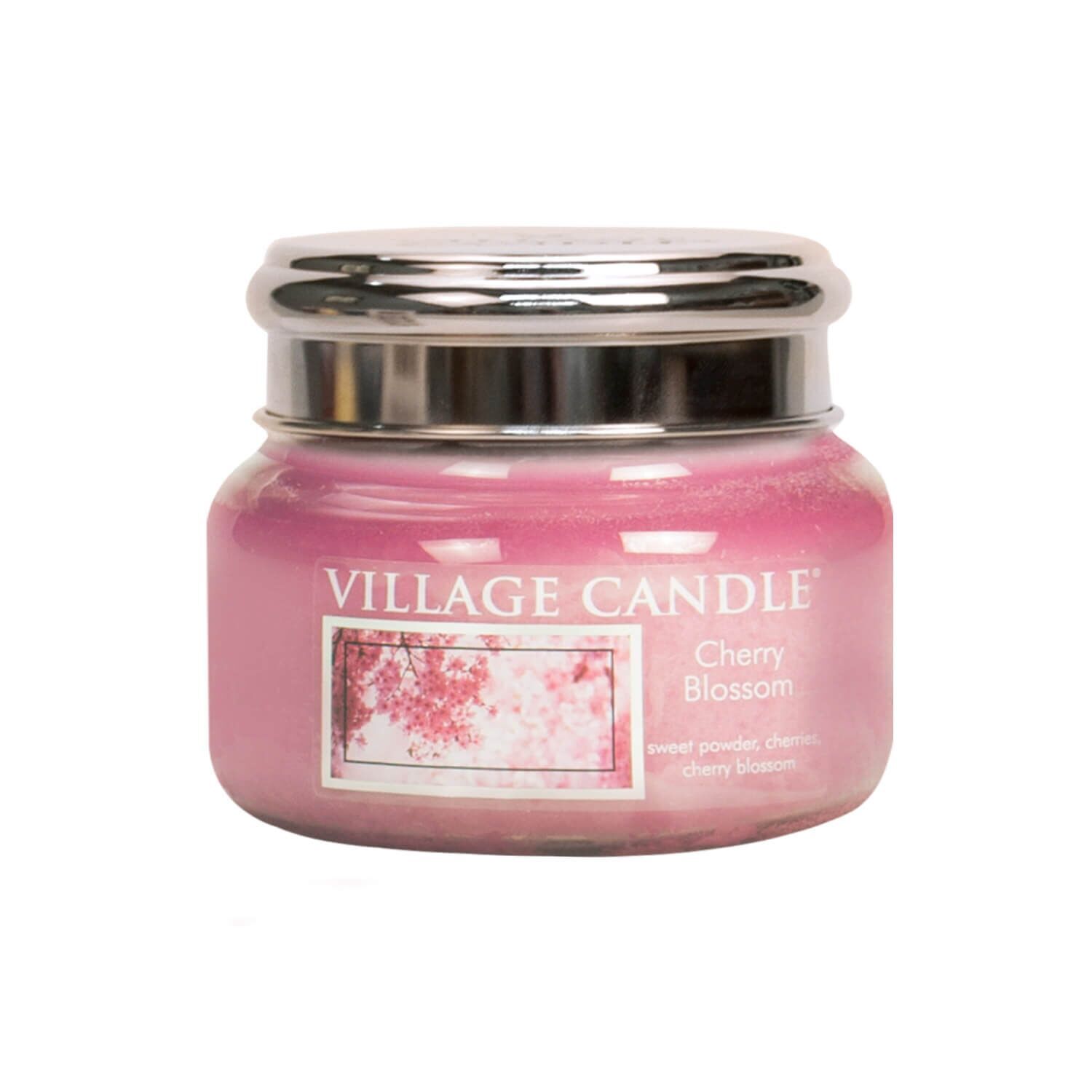 Village-Candle-Cherry-Blossom-262g Cherry Blossom 262g (Chrome)