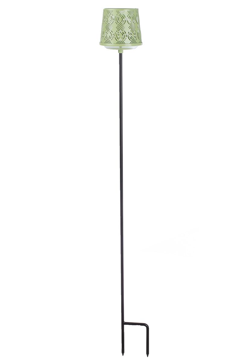 Gartenstecker mit Windlicht Malou grün Variante 1