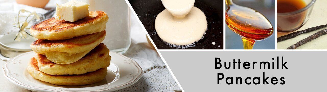 MORNING-Buttermilk-Pancakes-Fragrance-Banner MORNING Buttermilk Pancakes 411g (3-Docht) Farmhouse Collection B-Ware
