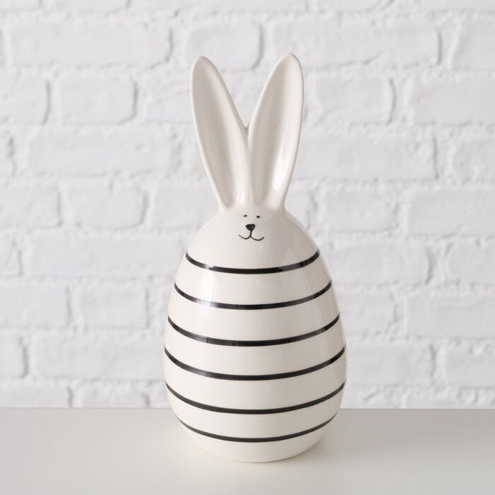 Einzelbild-eEedhamF-large Dekofigur Hase Friedo Streifen