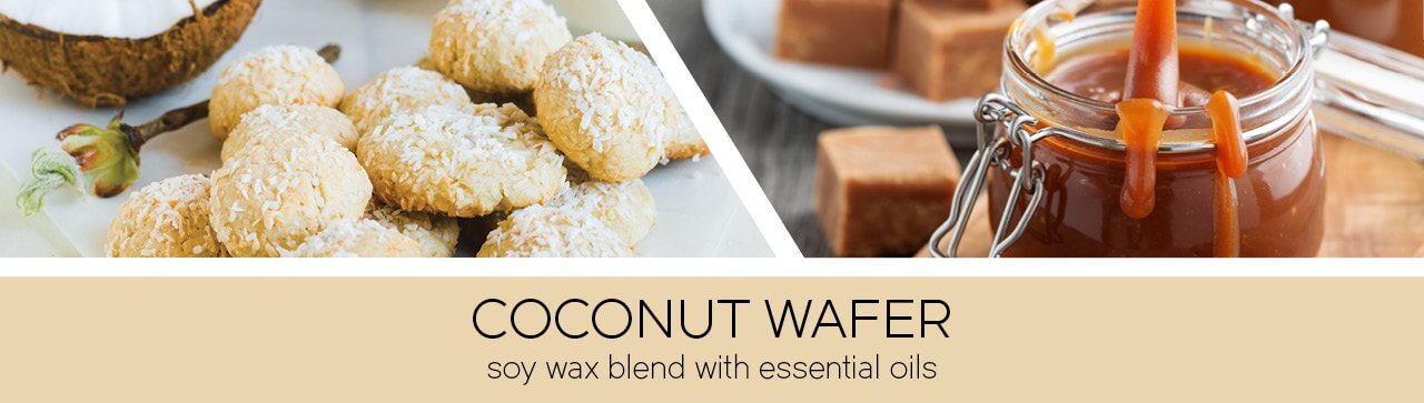 Coconut Wafer 411g (3-Docht)