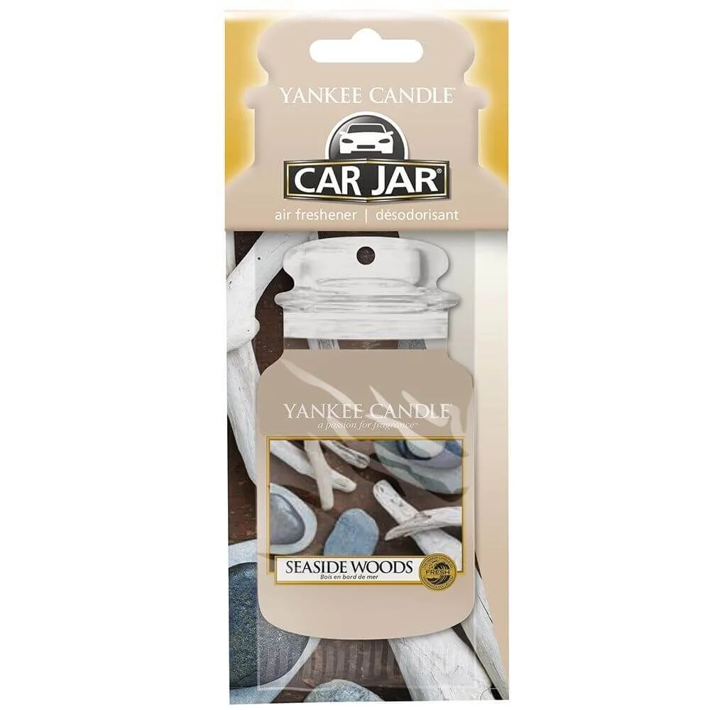 1607269E Seaside Woods Car Jar Single von Yankee Candle