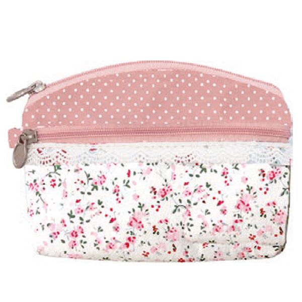 2022-266-064 Patchwork Mini-Kosmetiktasche 064 old rose