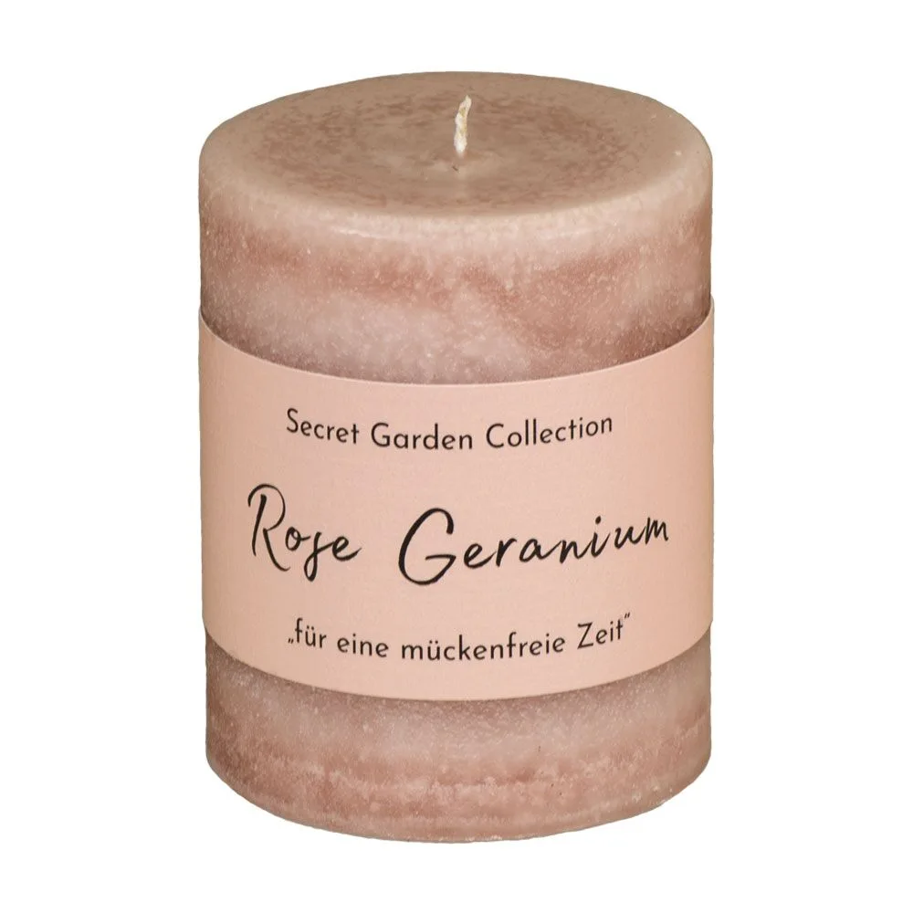 Schulthess-Duftkerze-RoseGeranium Rose Geranium Anti-Mücke 250g