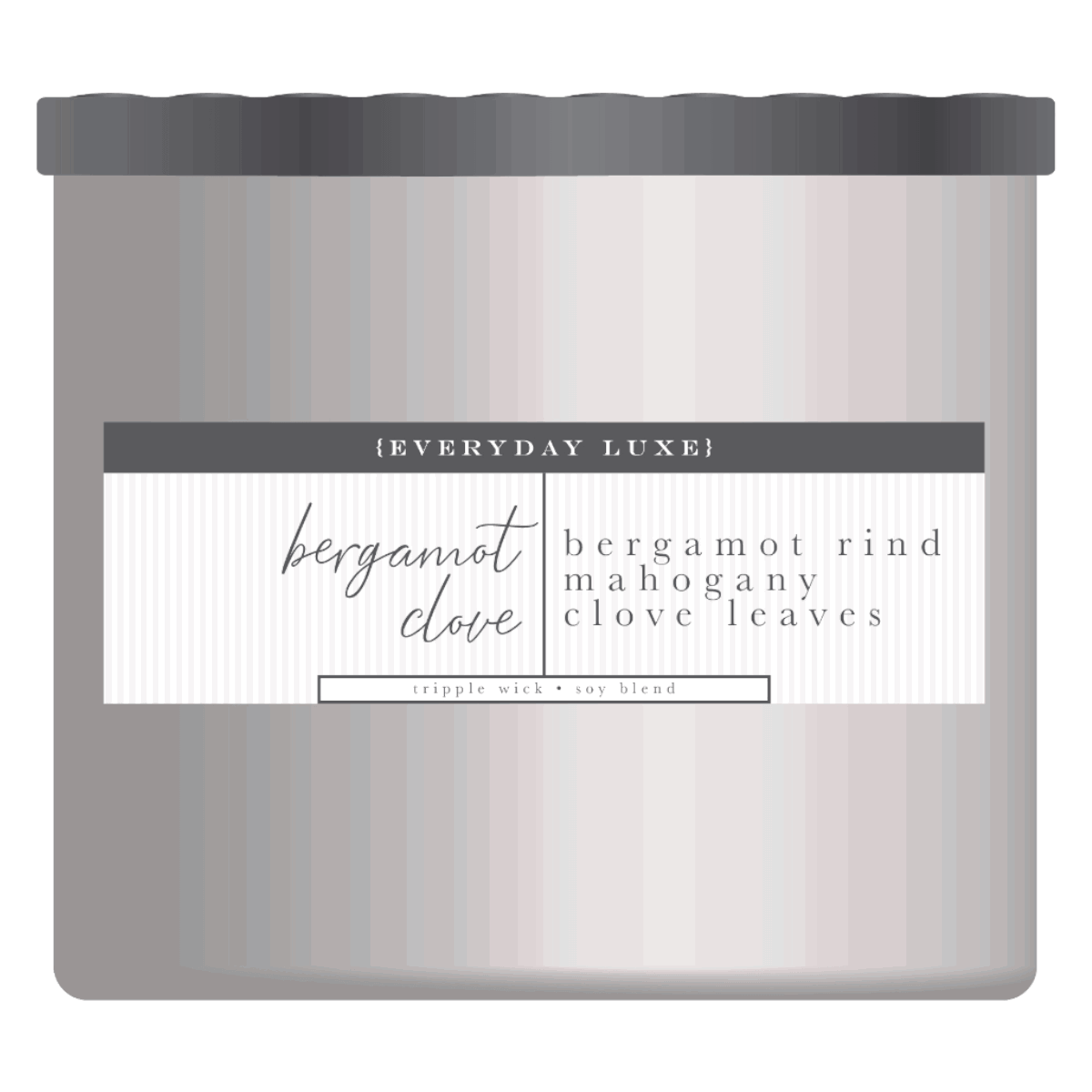 Duftkerze Bergamot Clove & Mahogany Wood - 411g