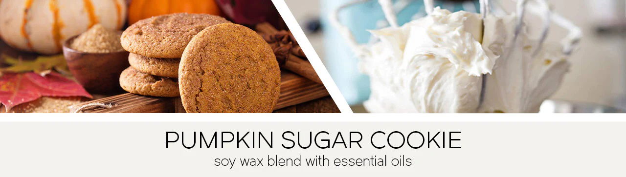 Pumpkin Sugar Cookie 411g (3-Docht)