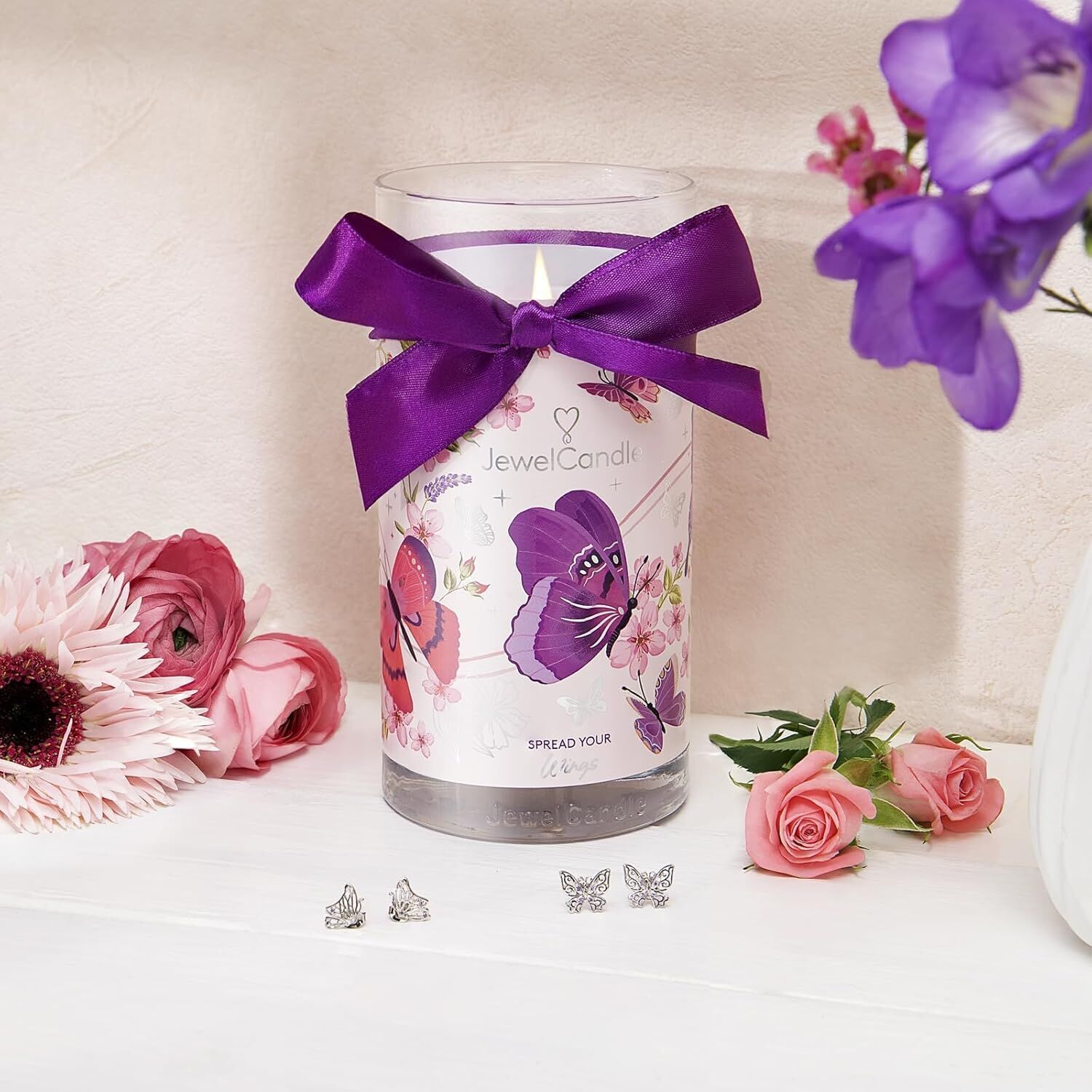 Spread Your Wings (Ohrringe) 400g Blume, Blütenblatt, Pflanze