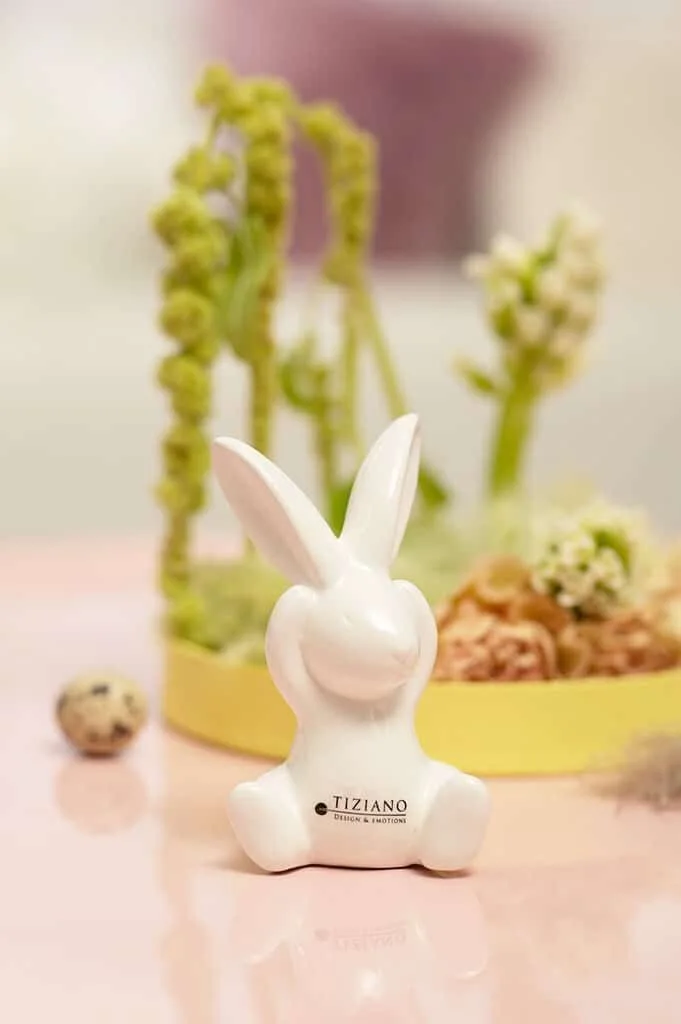 Hase Fabrio sitzend creme 11cm Tier, Säugetier, Hase