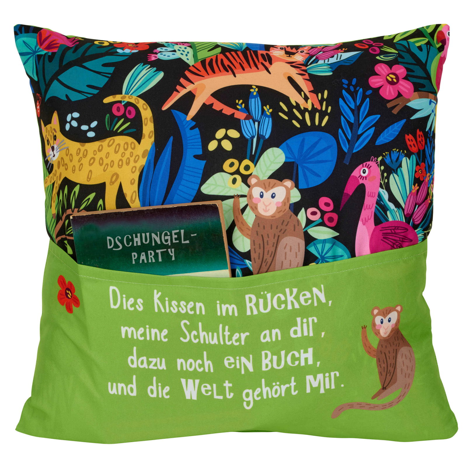 Sofahelden Lesekissen Kids Dschungel