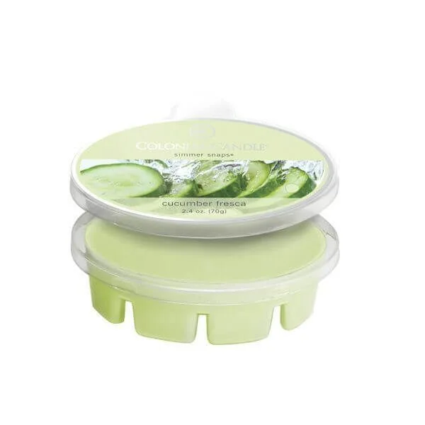ccsnaps-2177_2_5594fff4ce541 Colonial Candle Cucumber Fresca Simmer Snaps 70g