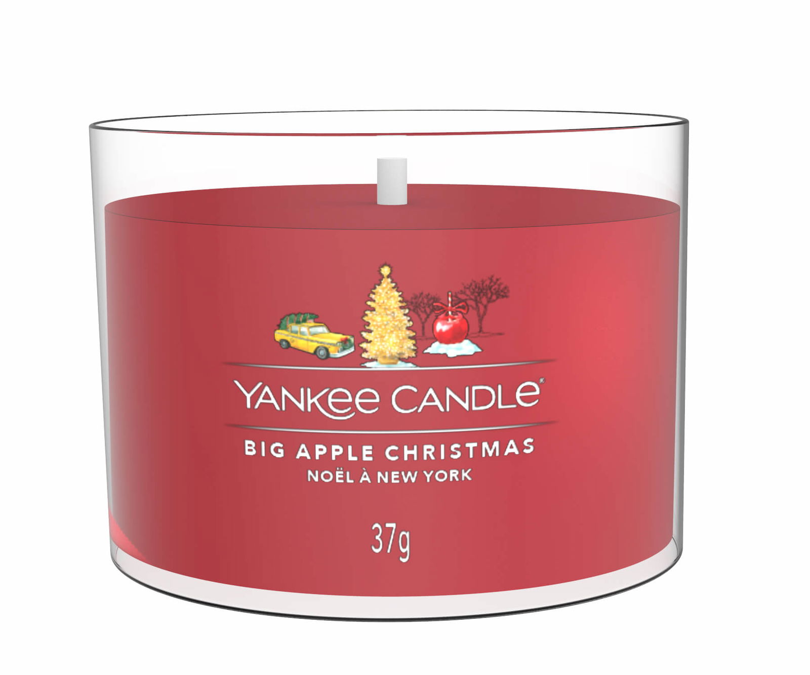 Big Apple Christmas 37g Glasvotivkerze