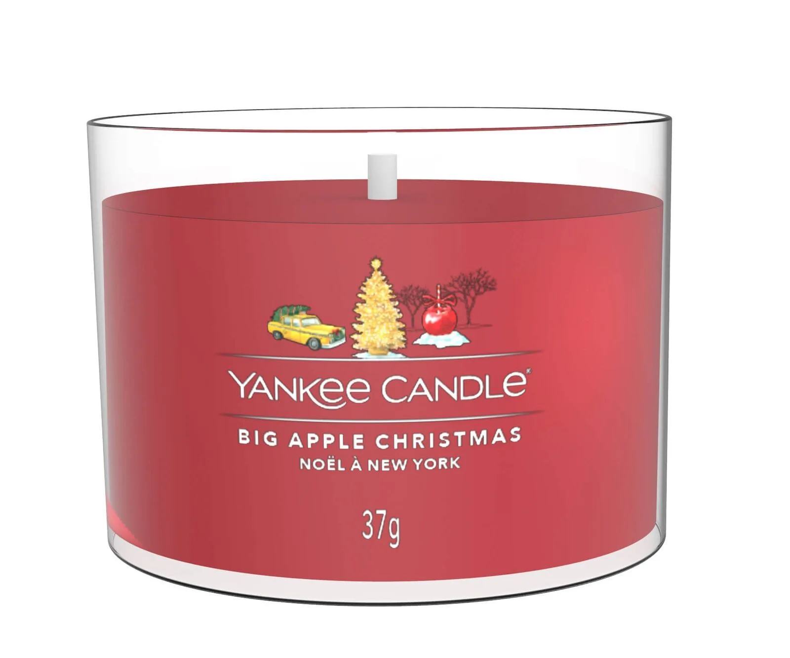 Big Apple Christmas 37g Glasvotivkerze Big Apple Christmas 37g Glasvotivkerze
