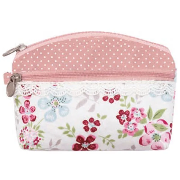 2022-266-061 Patchwork Mini-Kosmetiktasche 061 old rose