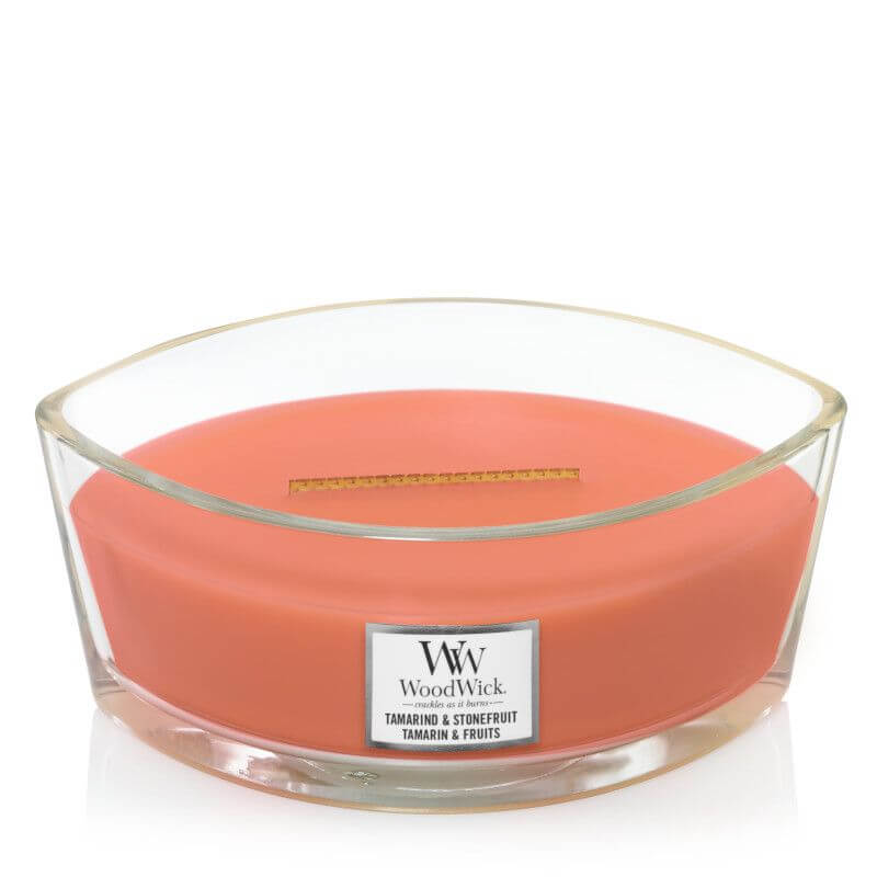 Tamarind & Stonefruit 454g von Woodwick offen