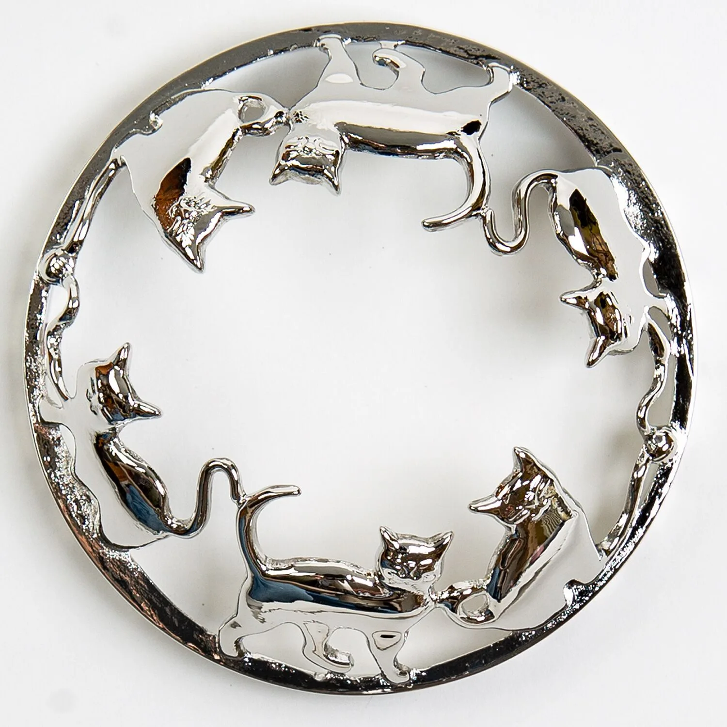 10009 Meowy Kittens Candle-Lid