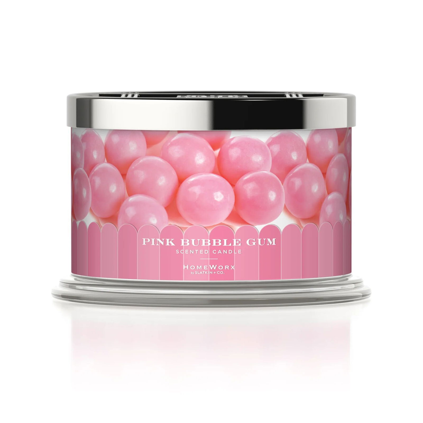 Pink Bubble Gum 510g (4-Docht)