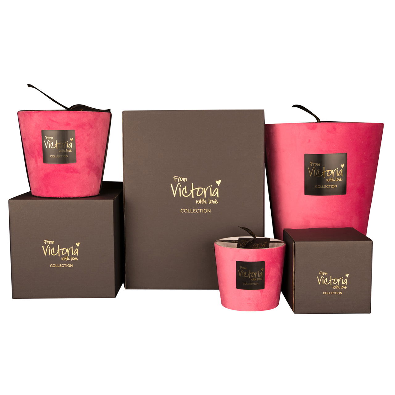 Geschenkbox für Victoria Kerze 777g