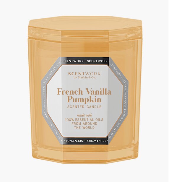 French Pumpkin Vanilla 411g (3-Docht) Scentworx by Homeworx