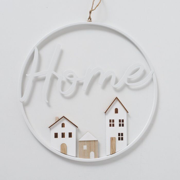 Dekohänger Rumba Home 38cm weiß